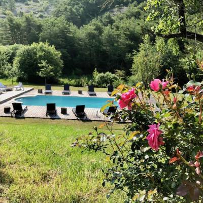 Gite les Aroncis Southern French Alps garden.jpg